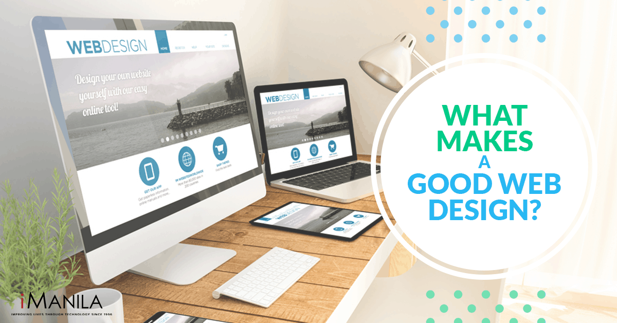 what makes a good web design