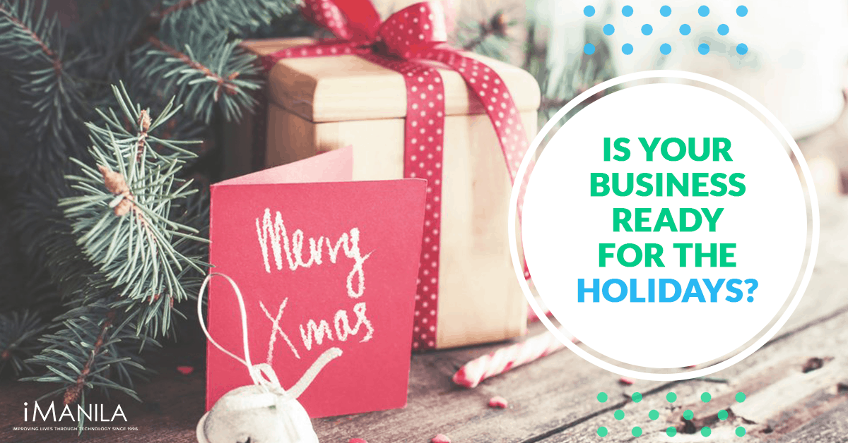 is your business ready for the holidays