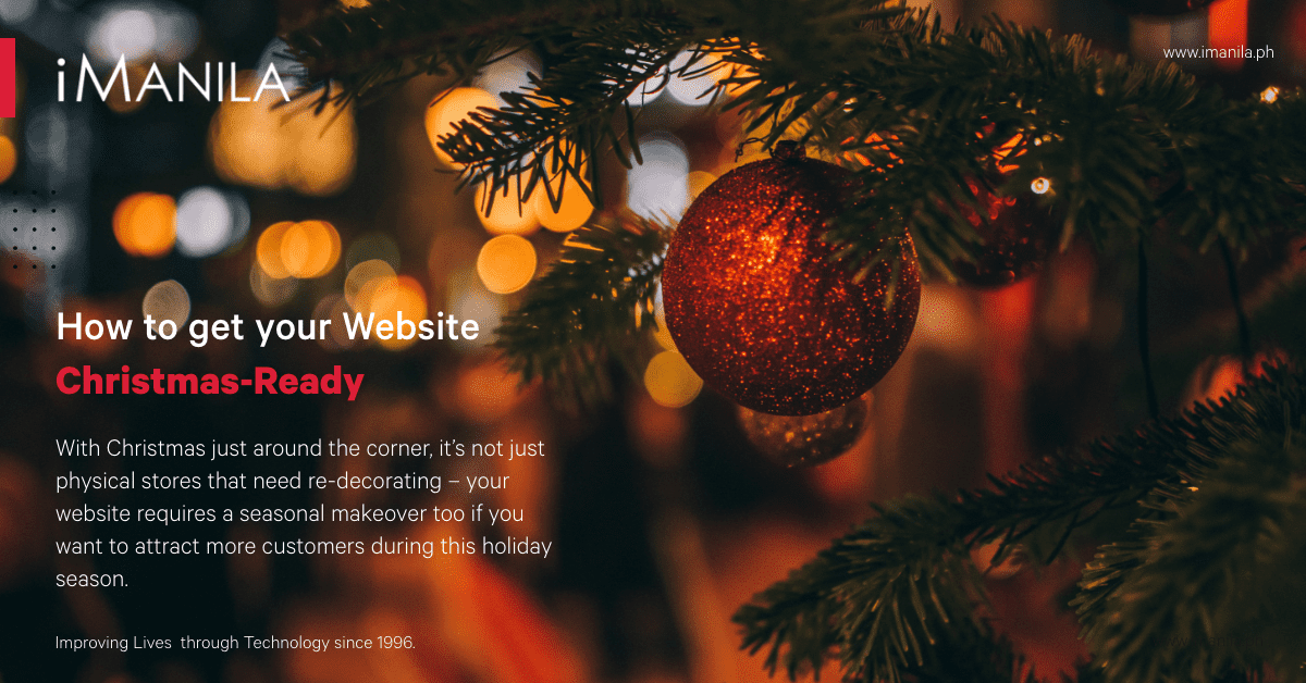 How To Get Your Website Christmas Ready iManila